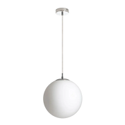 LUNA 30 hanglamp opaalglas/chroom van Rendl Light Studio