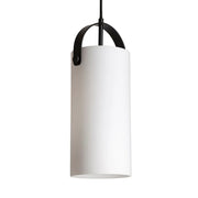 Julietta 31 hanglamp opaalglas/zwart
