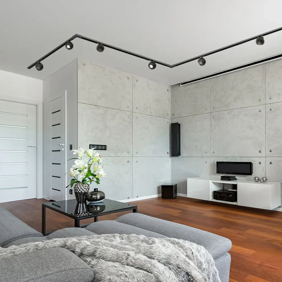 Siena 1-fase railspot zwart van Rendl Light Studio