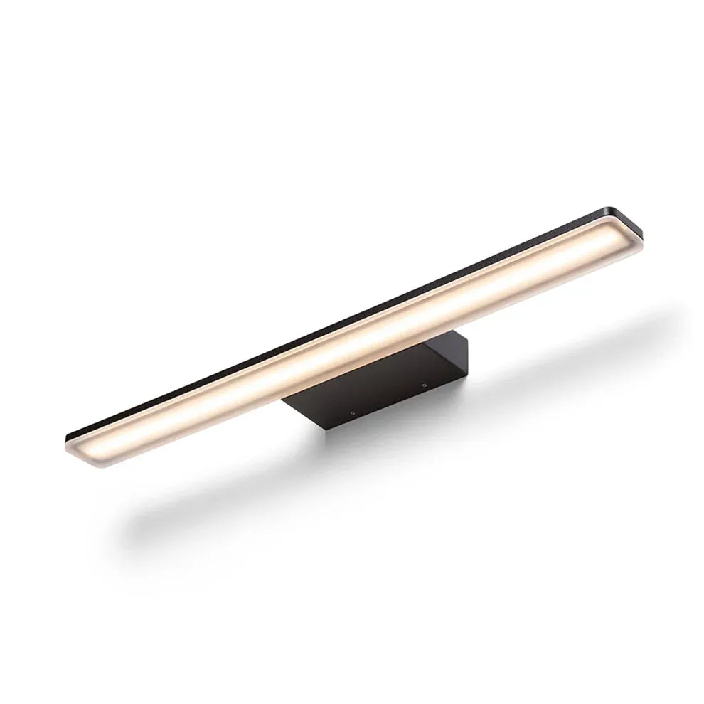 Badkamerlamp Marea – moderne LED spiegelverlichting in zwart design