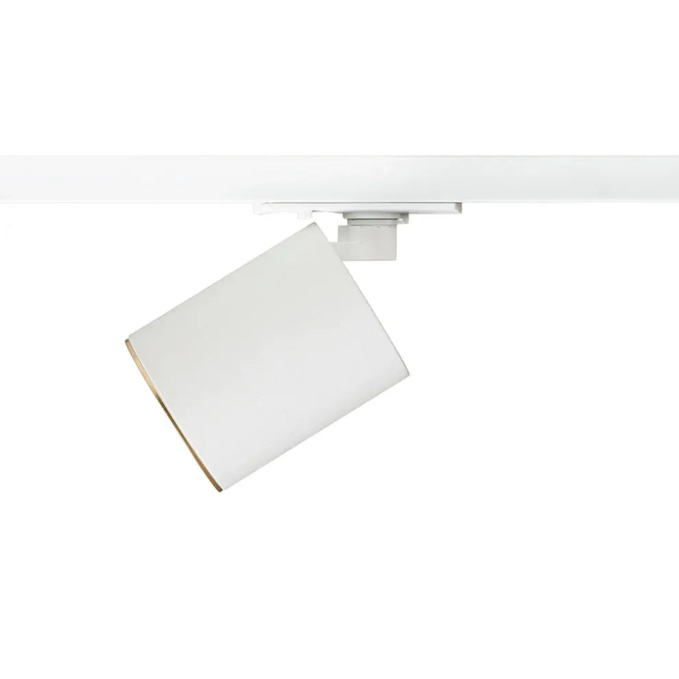 1-Fase Railspot Dario – moderne designspot met warme lichtreflectie