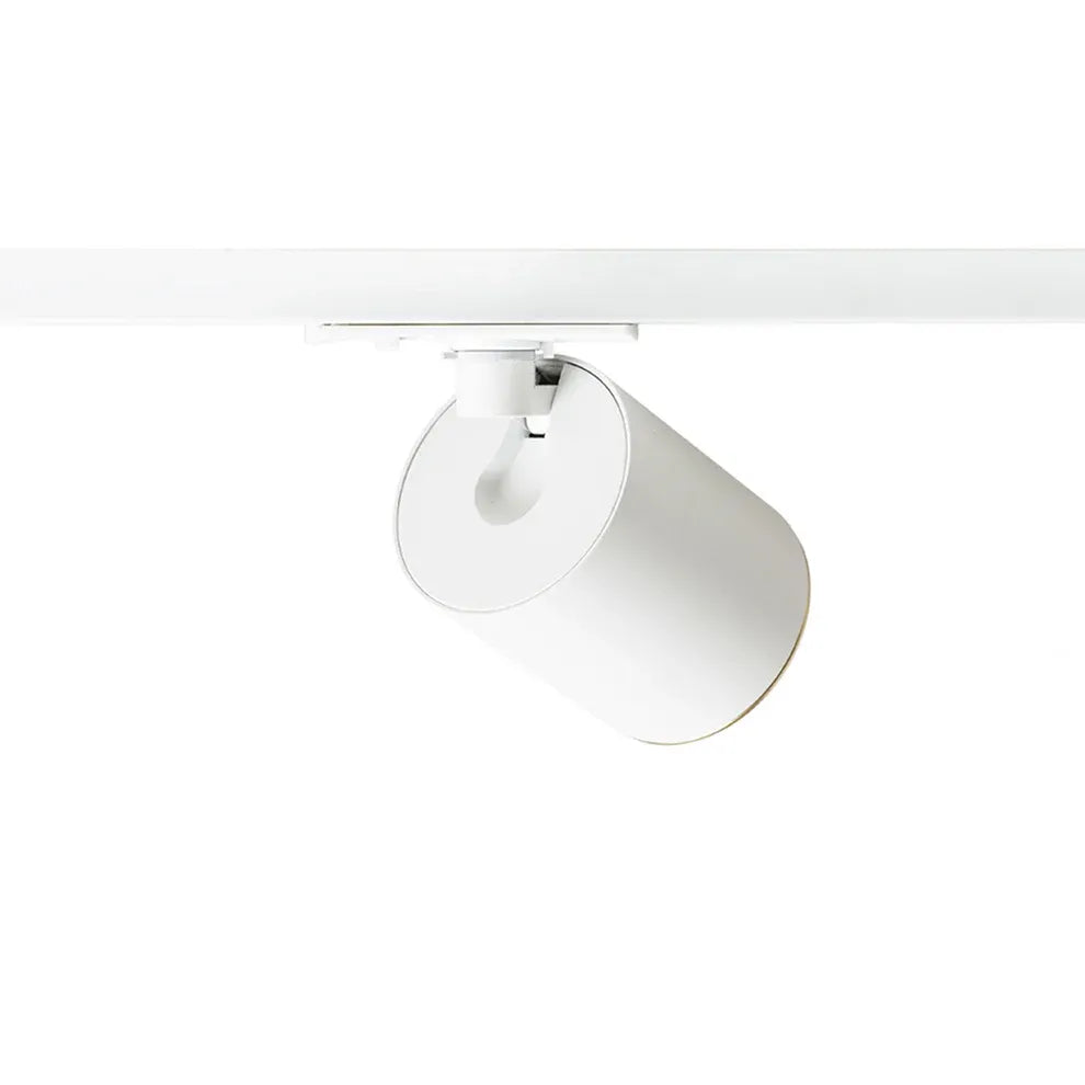 1-Fase Railspot Dario – moderne designspot met warme lichtreflectie