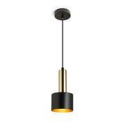 Giulia 12 hanglamp zwart/goud van Rendl Light Studio
