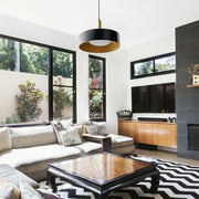 Giulia 40 hanglamp zwart/goud van Rendl Light Studio
