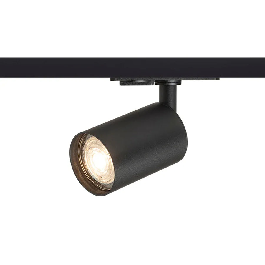 Dude 1-Fase Railspot Zwart – Verstelbare LED Spot voor Railverlichting