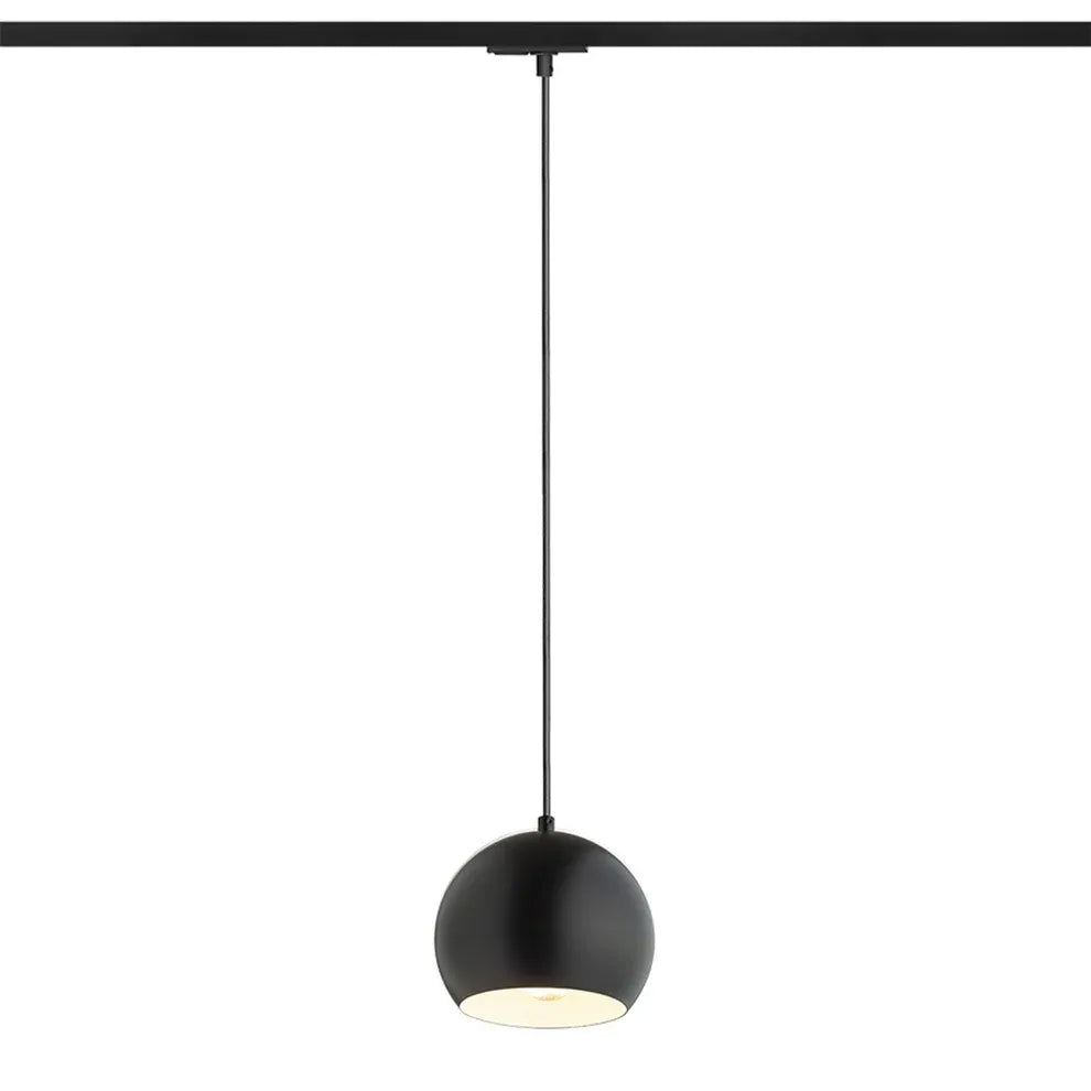 1-Fase Rail Hanglamp Zwart – Modern & Sfeervol