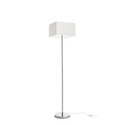 Vloerlamp NYC/TEMPO 30/19 staande lamp Polykatoen wit/chroom van Rendl Light Studio