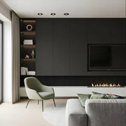 Inbouwspot Pasadena – moderne kantelbare inbouwspot in zwart design
