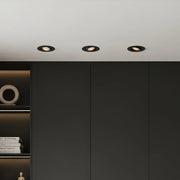 Inbouwspot Pasadena – moderne kantelbare inbouwspot in zwart design