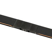 Rechte verbinder met invoeding Ultra thin railsysteem – efficiënte en naadloze stroomoplossing