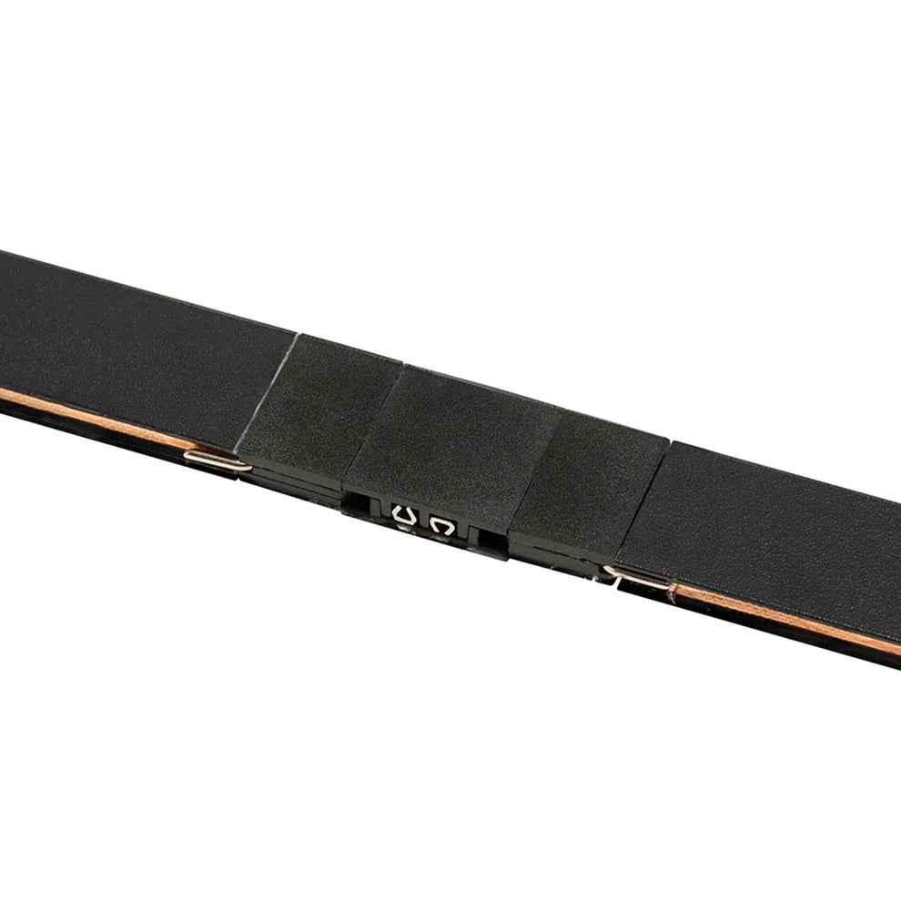 Rechte verbinder met invoeding Ultra thin railsysteem – efficiënte en naadloze stroomoplossing