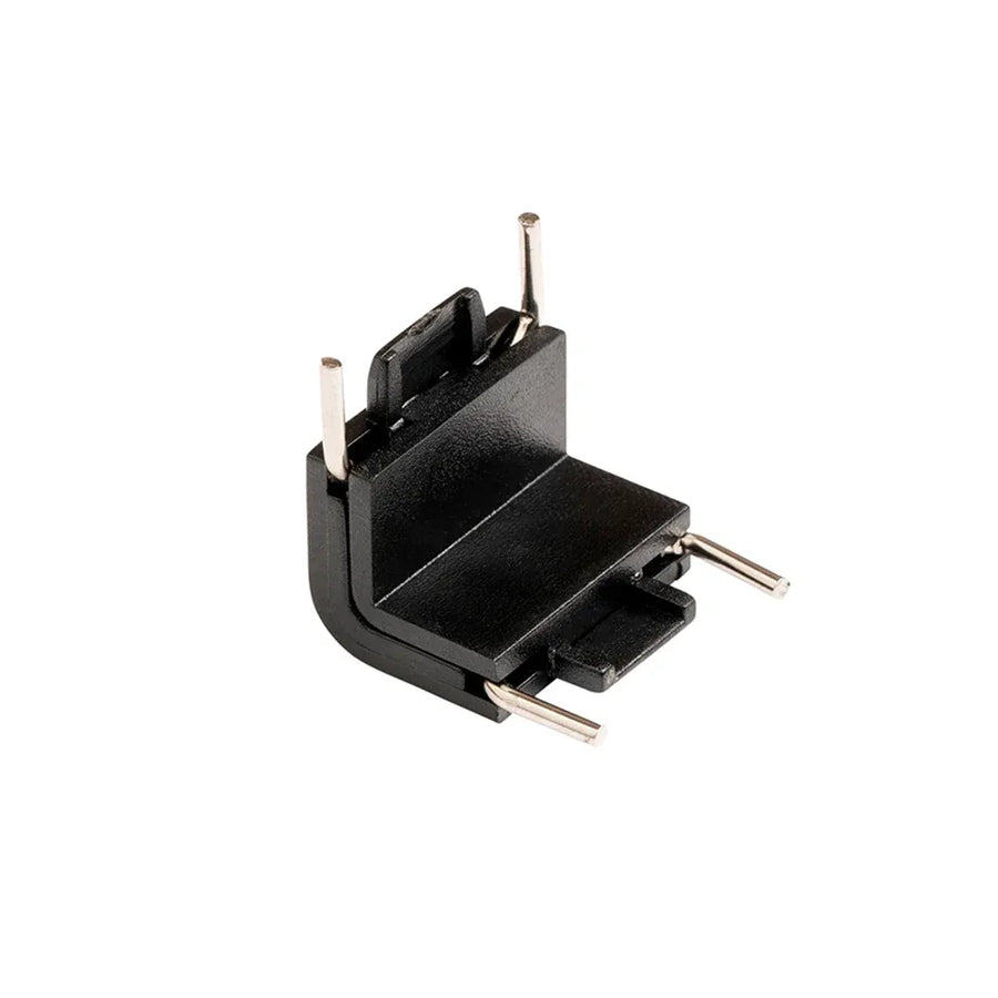 L-connector 90 zwart van Rendl Light Studio
