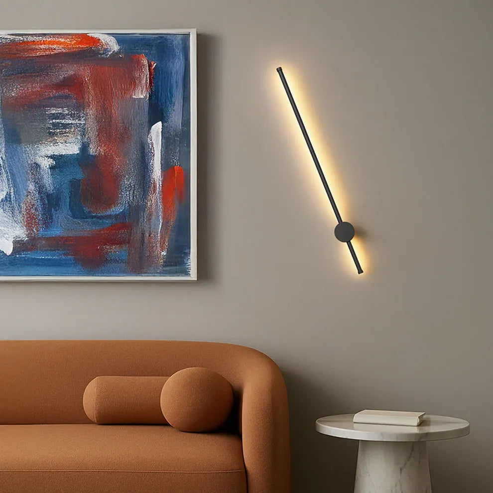 Zwarte Wandlamp Beem – Moderne LED Wandverlichting voor Binnen & Buiten