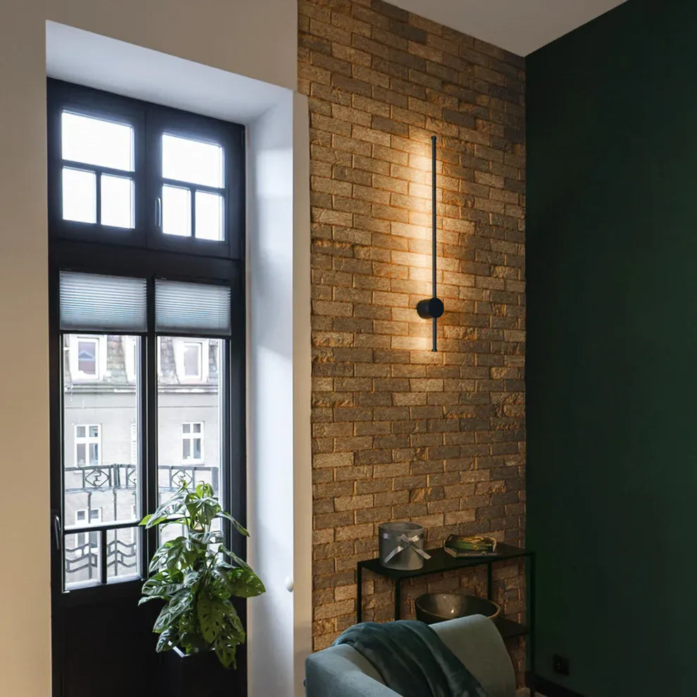 Zwarte Wandlamp Beem – Moderne LED Wandverlichting voor Binnen & Buiten