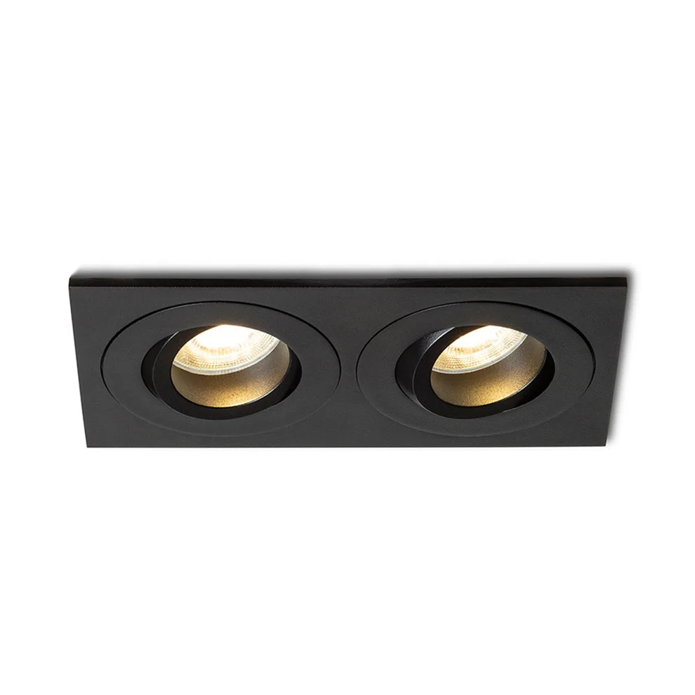 GALO II inbouwlamp - Wit- Zwart - IP65 van Rendl Light Studio