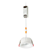 Fleur IP54 DIMM inbouwspot wit  IP54