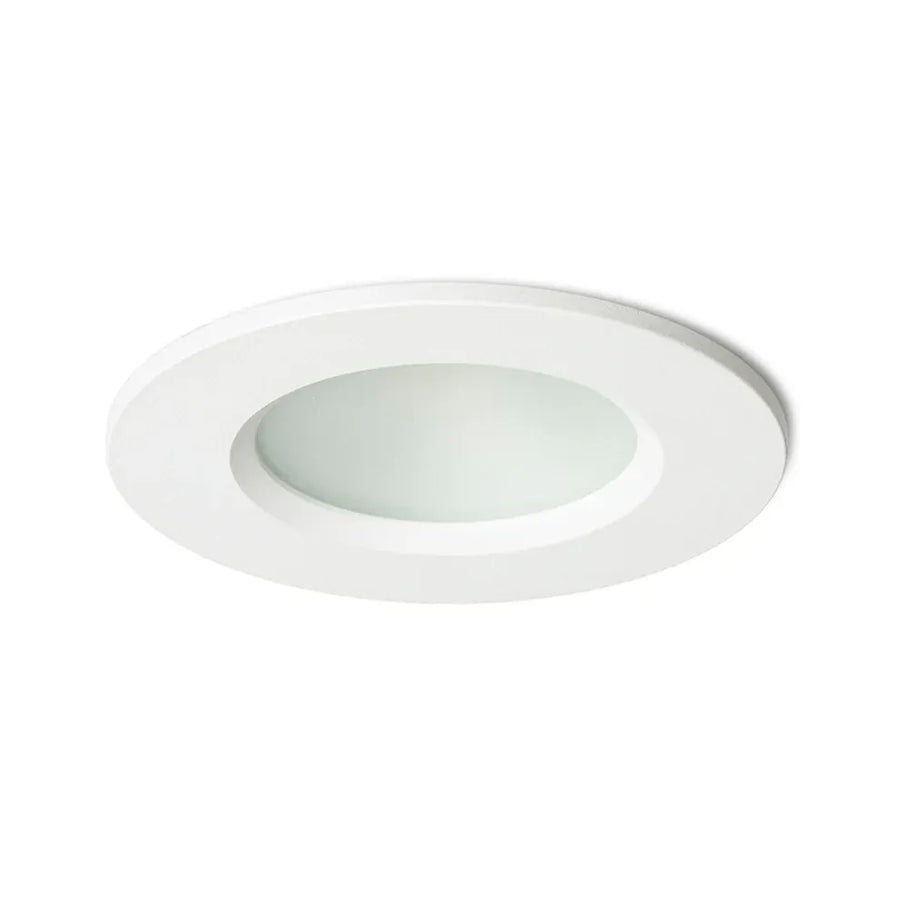 Badkamer spot Nono – strakke en waterbestendige inbouwspot in wit (IP65)