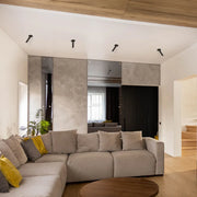 Plafondspot Lumis 11 wit – moderne opbouwspot met strak design