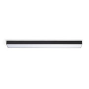 Plafondlamp Larisa – strakke lineaire designlamp in zwart