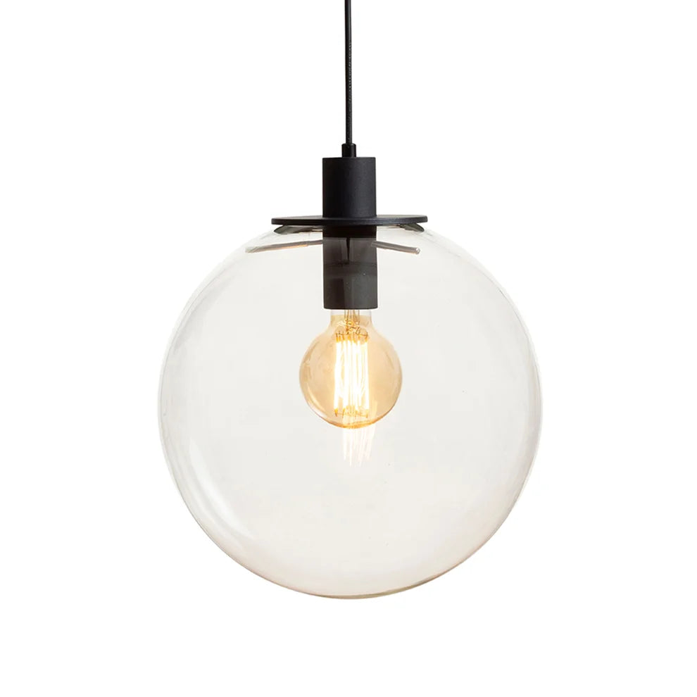 BOULDER hanglamp opaalglas/geborsteld messing van Rendl Light Studio