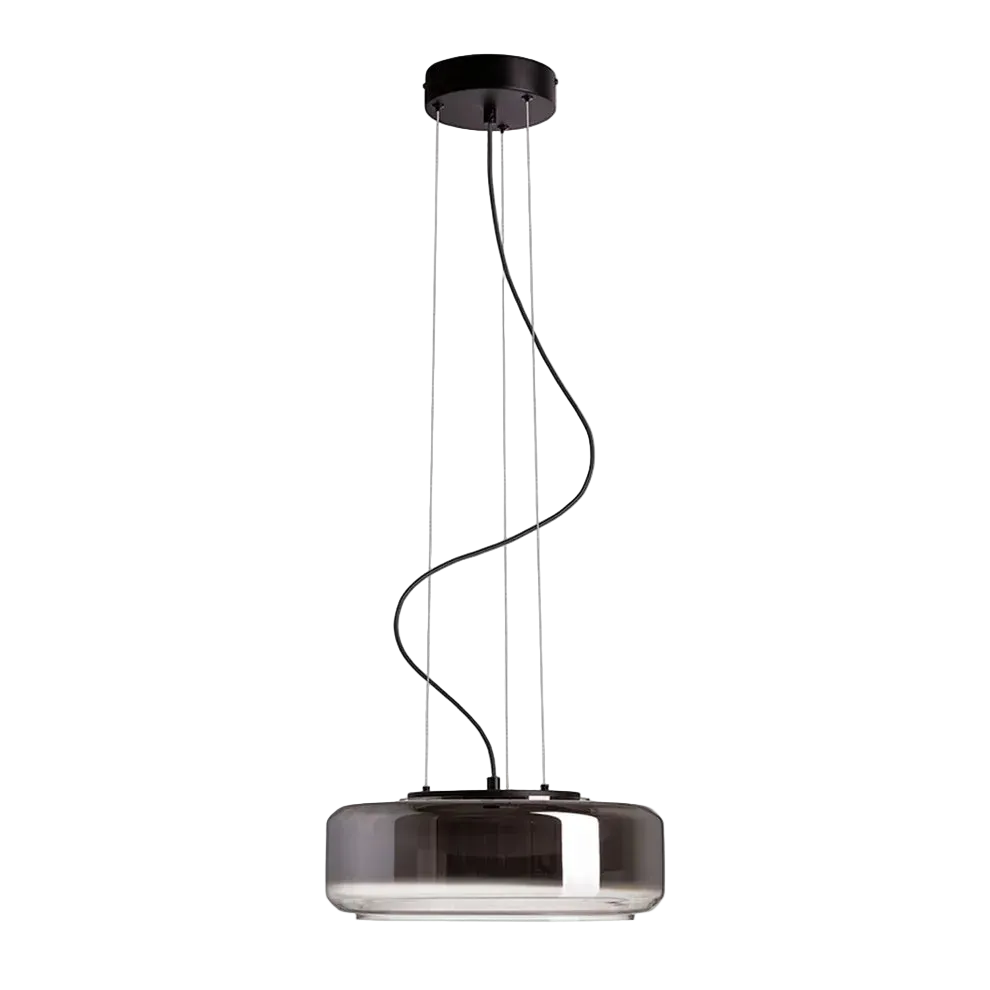 Naomi 35 - Moderne hanglamp met smoke glas van Rendl Light Studio