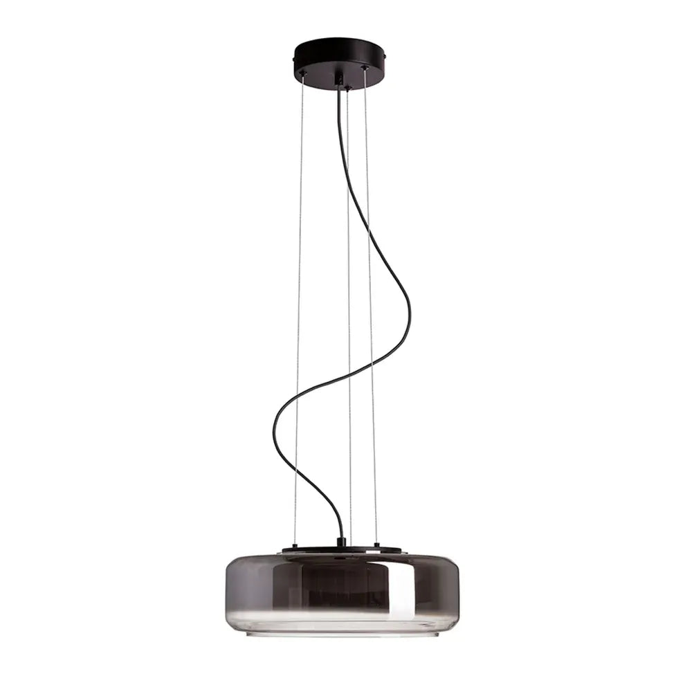 Naomi 35 - Moderne hanglamp met smoke glas