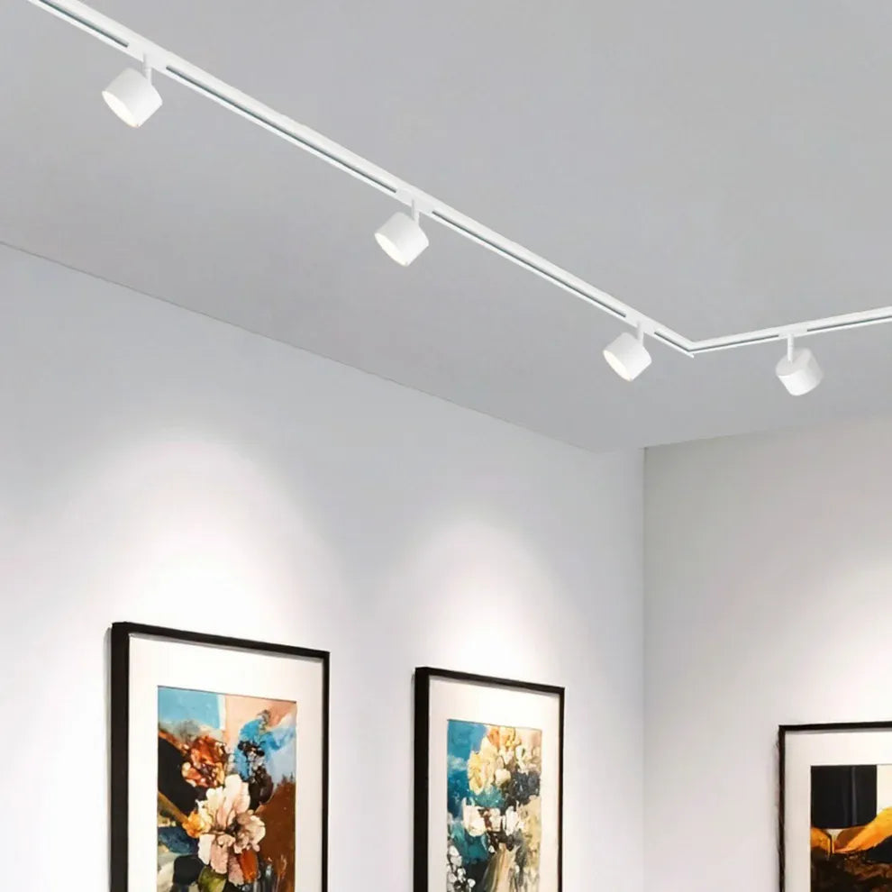 Pixel 1-Fase Railspot Wit – Moderne LED Spot met Brede Lichtbundel