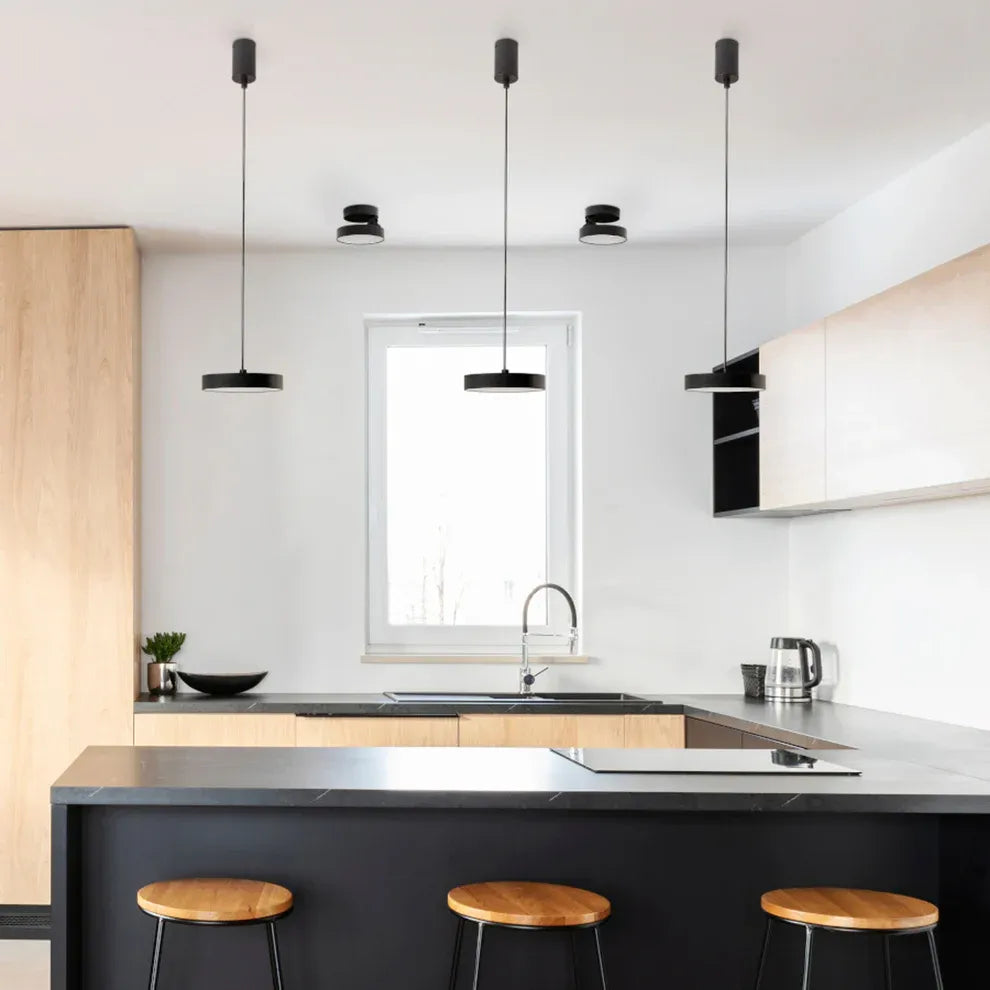 Hanglamp Aretha I zwart – Moderne LED design hanglamp