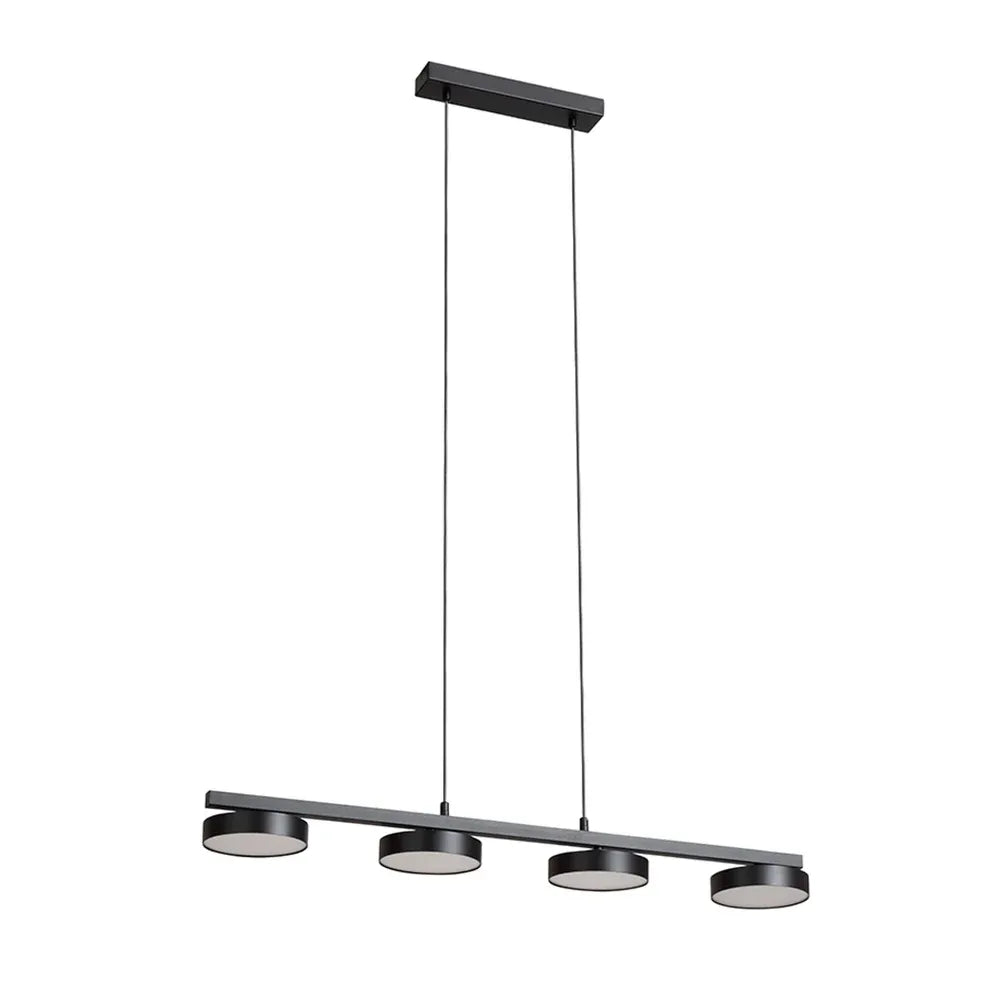 ARETHA IV Moderne 4-lichts LED hanglamp van Rendl Light Studio