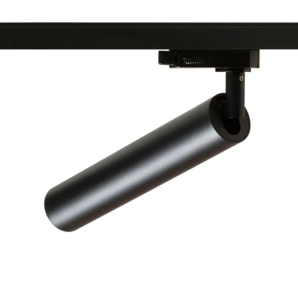 3-Fase Railspot Darrin – Slanke Zwarte Design Spot voor Professionele Verlichting