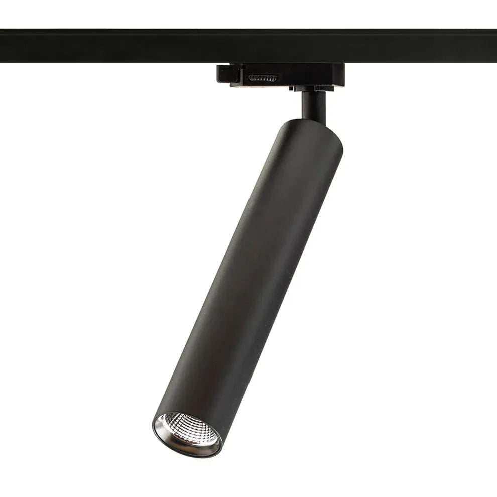 3-Fase Railspot Darrin – Slanke Zwarte Design Spot voor Professionele Verlichting
