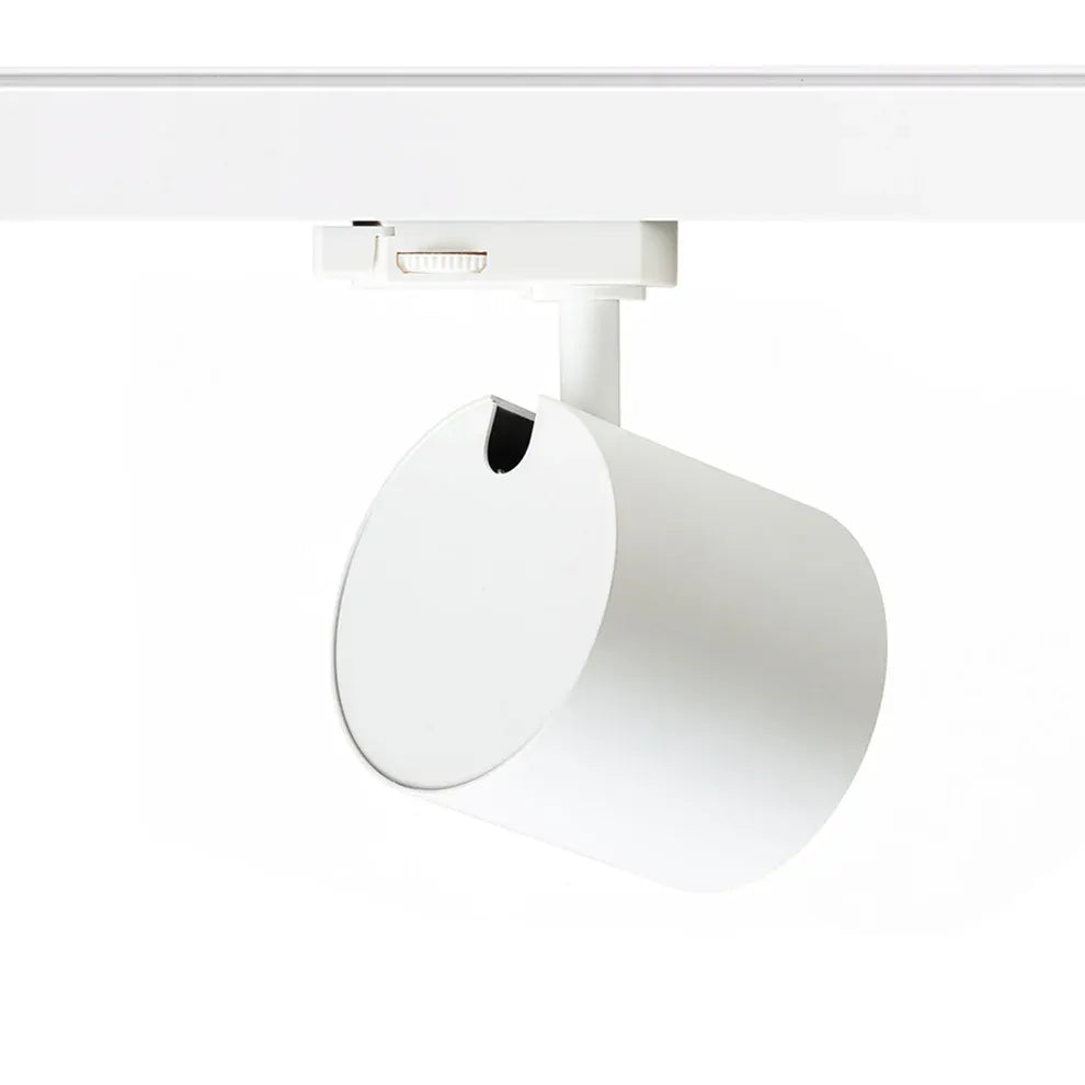 3-fase railspot Iris wit – Moderne en richtbare LED spot voor railverlichting
