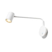 Wandlamp FILIP met arm - Zwart - Wit van Rendl Light Studio
