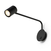 Wandlamp FILIP met arm - Zwart - Wit van Rendl Light Studio