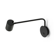 Wandlamp FILIP met arm - Zwart - Wit van Rendl Light Studio