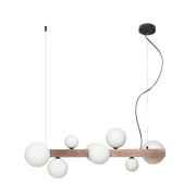 Kassandra - Design hanglamp 8-lichts - Brons van Rendl Light Studio