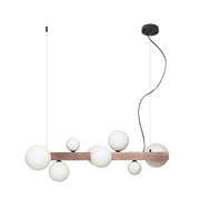 Kassandra - Design hanglamp 8-lichts - Brons van Rendl Light Studio